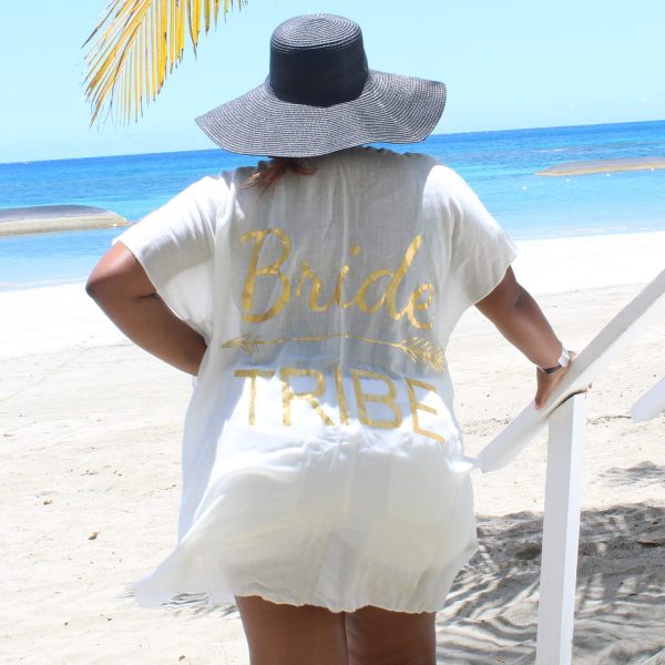 Bride Tribe Poncho Cover Up