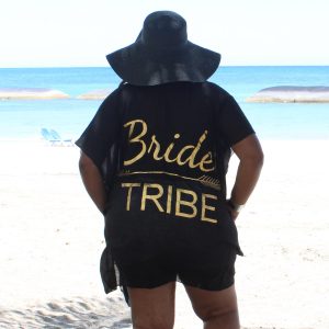 Bride Tribe Poncho Cover Up