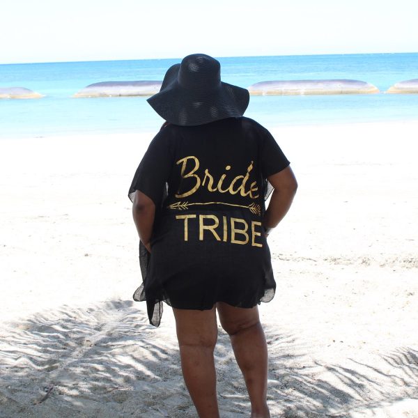 Bride Tribe Poncho Cover Up