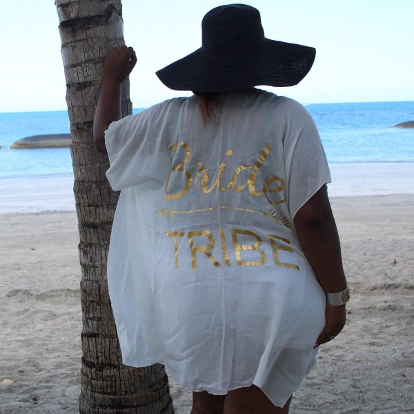 Bride Tribe Poncho Cover Up