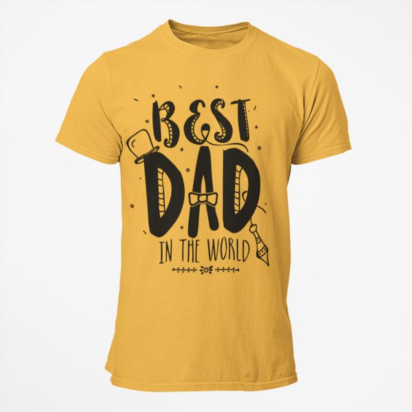 Best Dad in The World Father's Gift T-Shirt