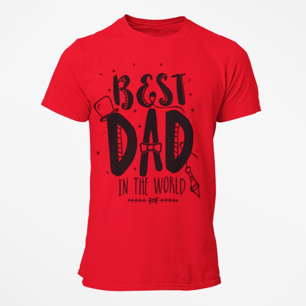 Best Dad in The World Father's Gift T-Shirt