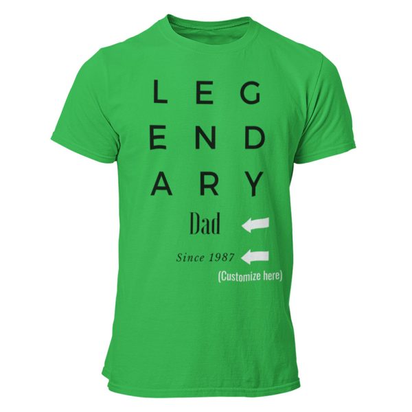 Custom Legendary Dad / Father Gift Shirt