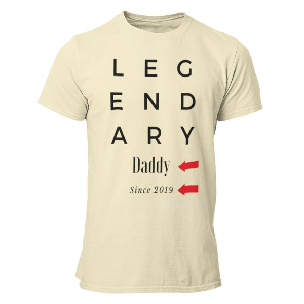 Custom Legendary Dad / Father Gift Shirt