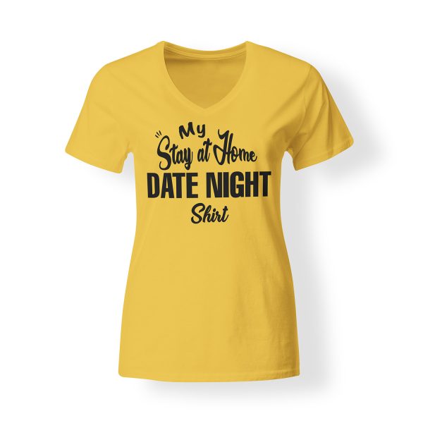 Womens Stay At Home Date Night Shirt