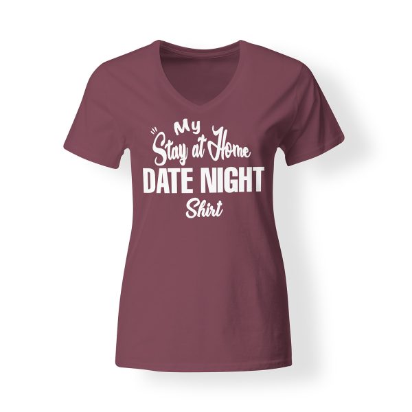 Womens Stay At Home Date Night Shirt