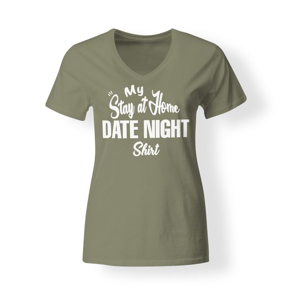 Womens Stay At Home Date Night Shirt