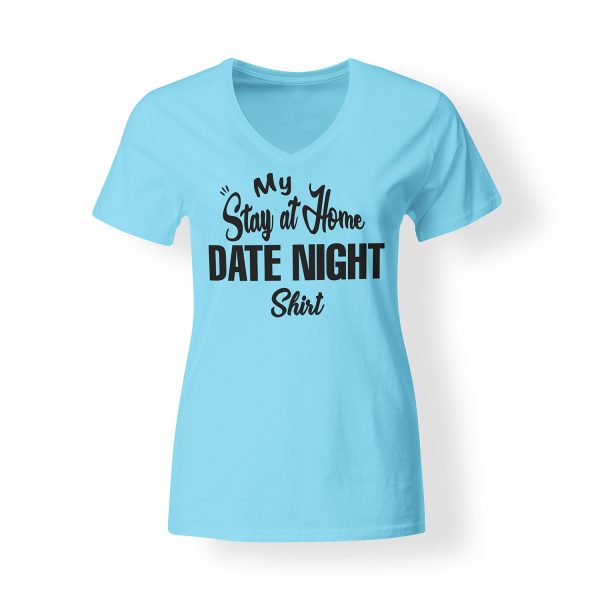 Womens Stay At Home Date Night Shirt